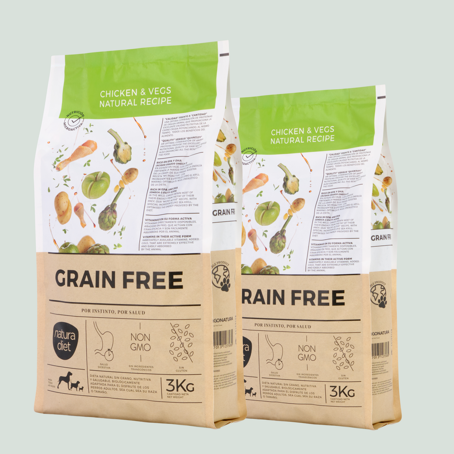 Natura Diet Grain Free Chicken & Vegs