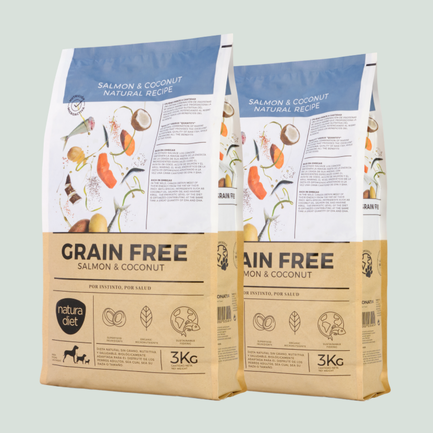 Natura Diet Grain Free Salmon & Coconut