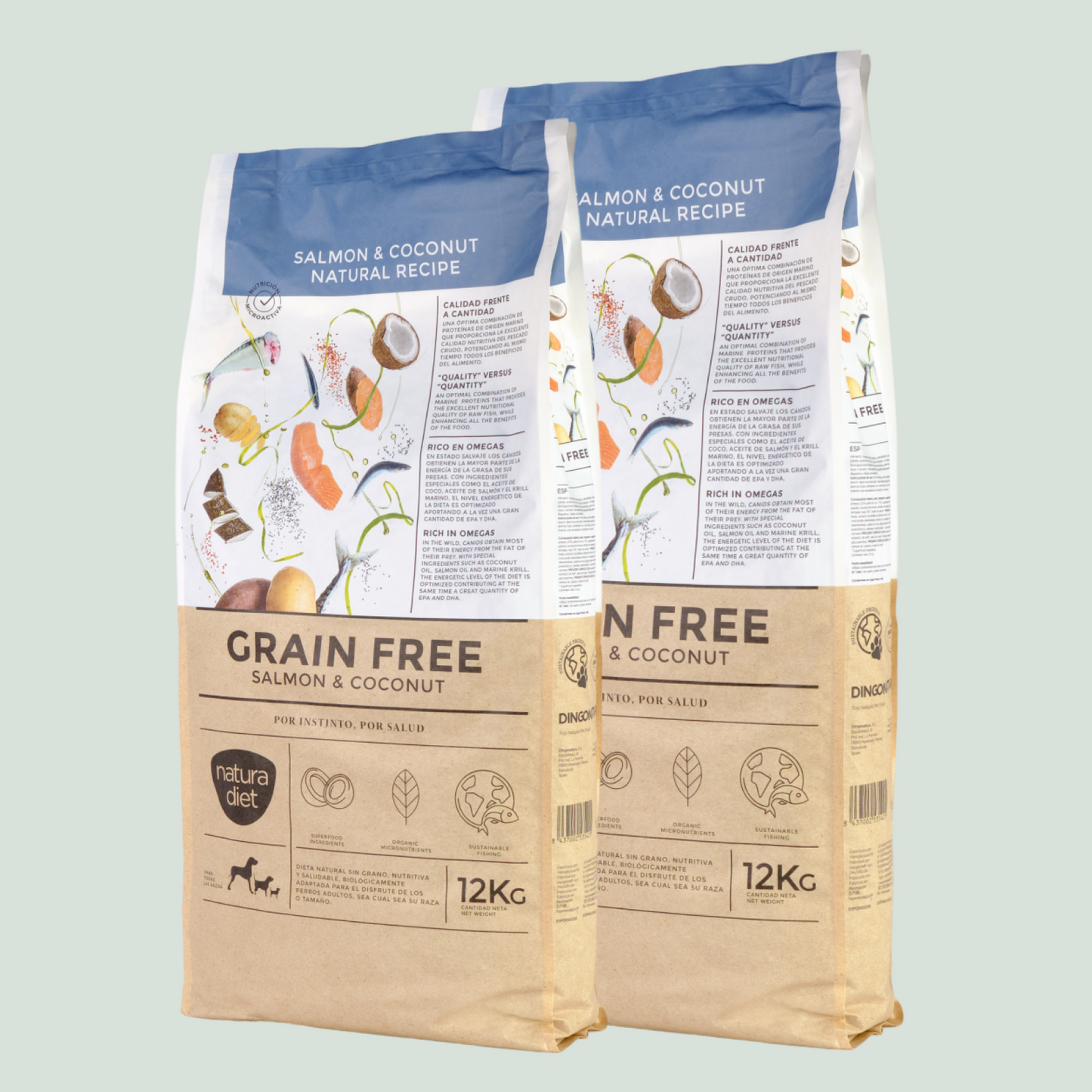 Natura Diet Grain Free Salmon & Coconut