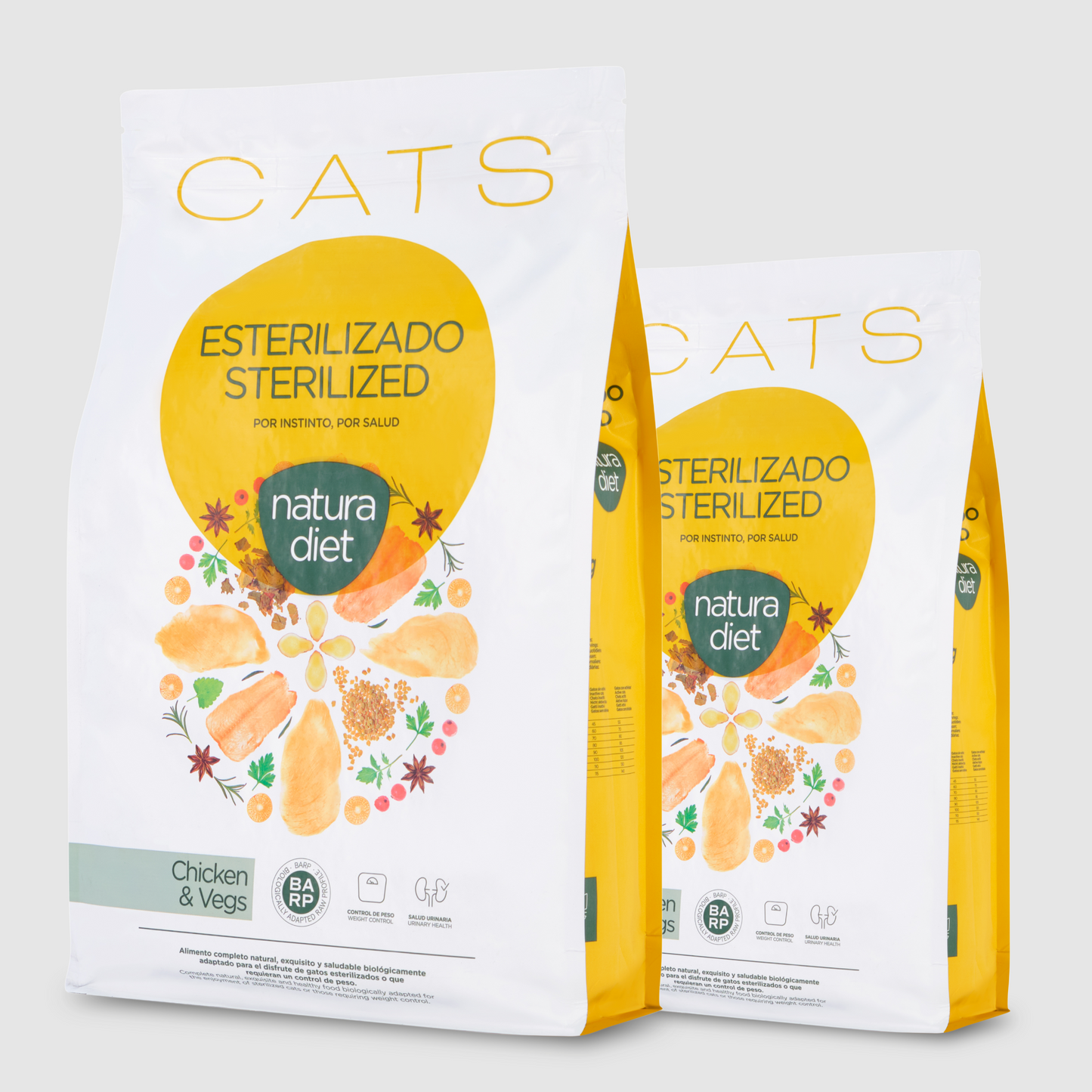 Natura Diet Cats Sterilised Chicken & Vegs