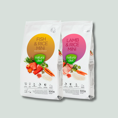 Pack Fish + Lamb MINI 500gr