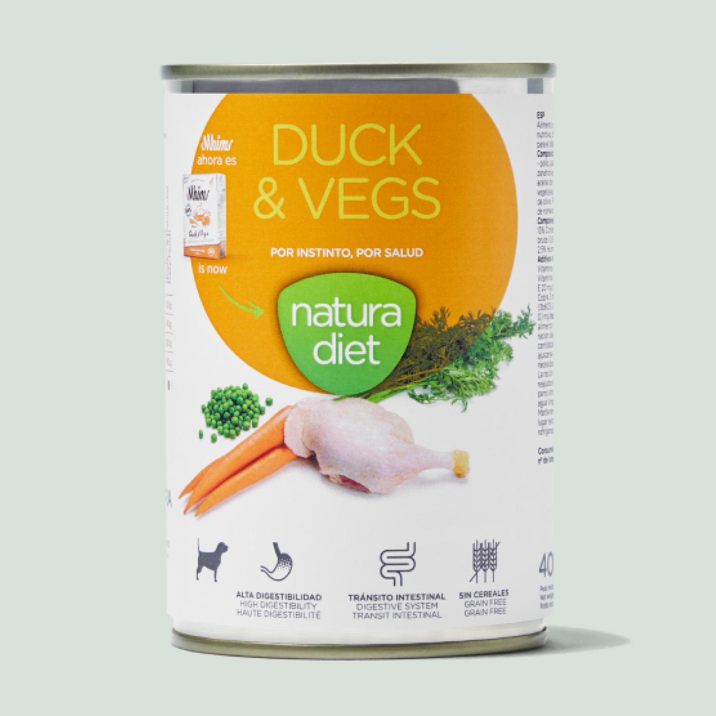 Natura Diet Dog Duck & Vegs x12 Uds