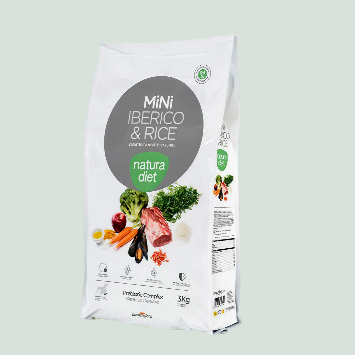 Natura diet Iberico and rice mini 3KG