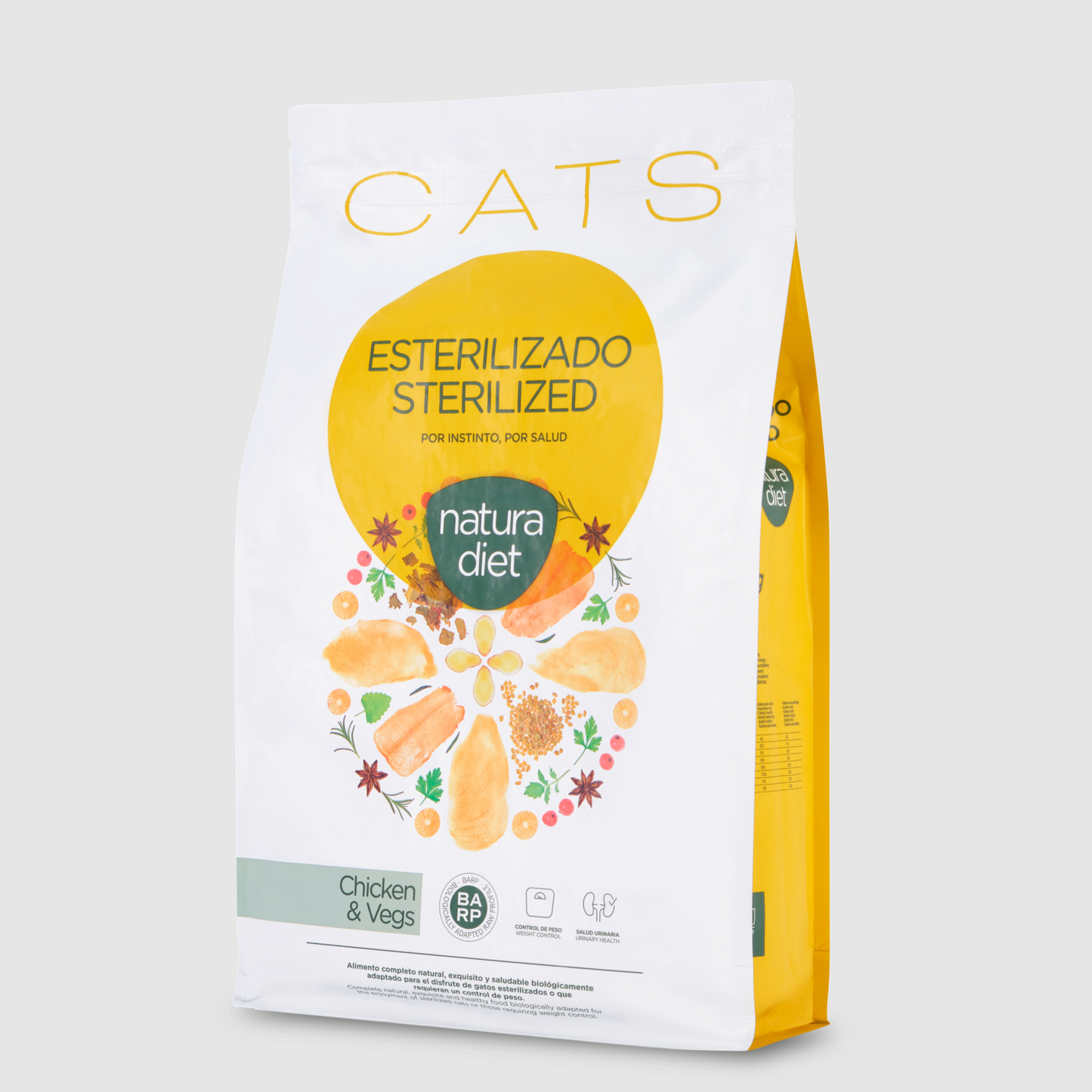 Natura Diet Cats Sterilised Chicken & Vegs