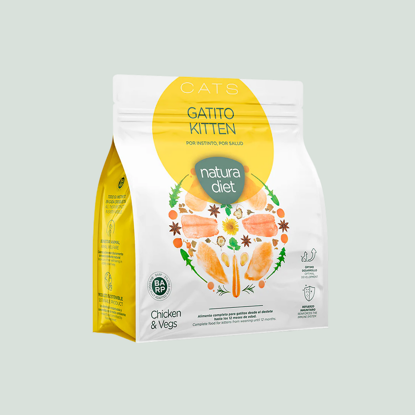 Natura Diet Cats Kitten Chicken & Vegs