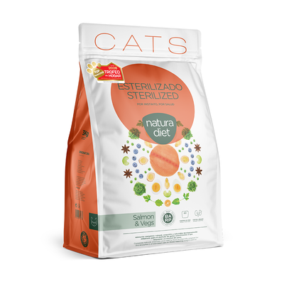 Natura Diet Cat Sterilized Salmon & Vegs